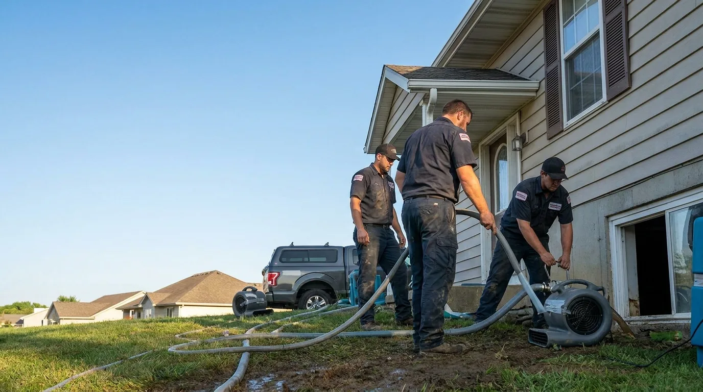 Water Removal in Garden Plain, KS near me